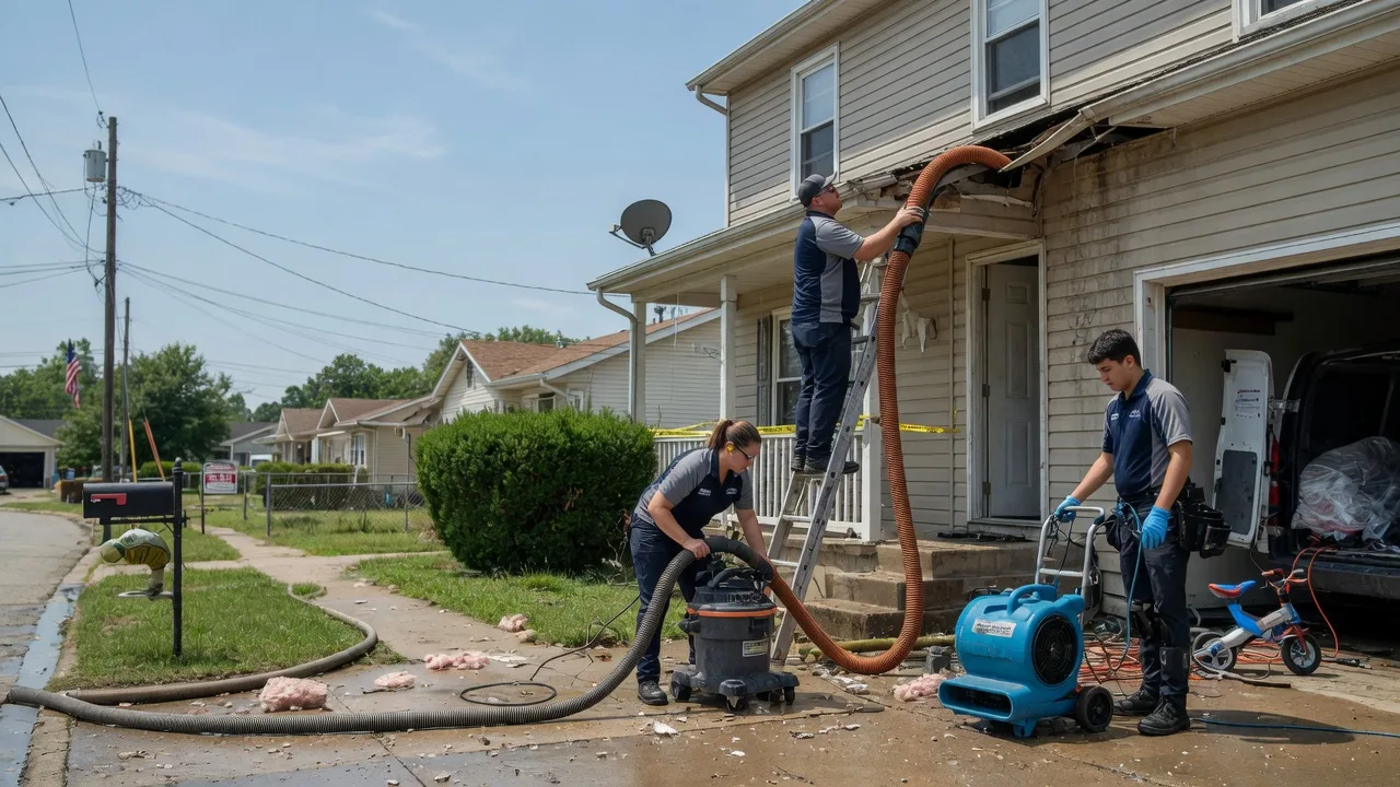Water Damage Restoration in Amoret, MO near me